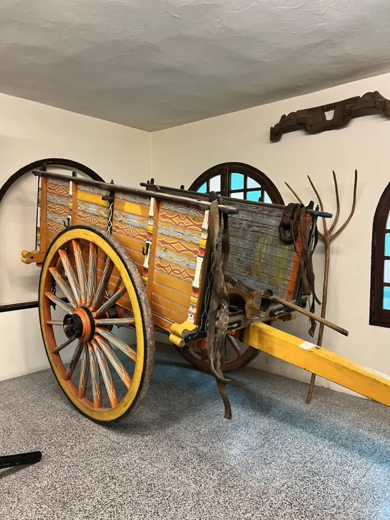 Carro groc de pagès
